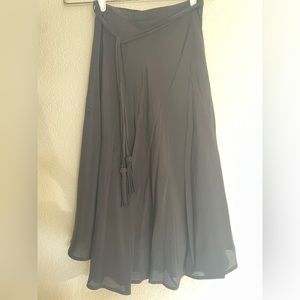 Yumi Kim Silk Black Skirt